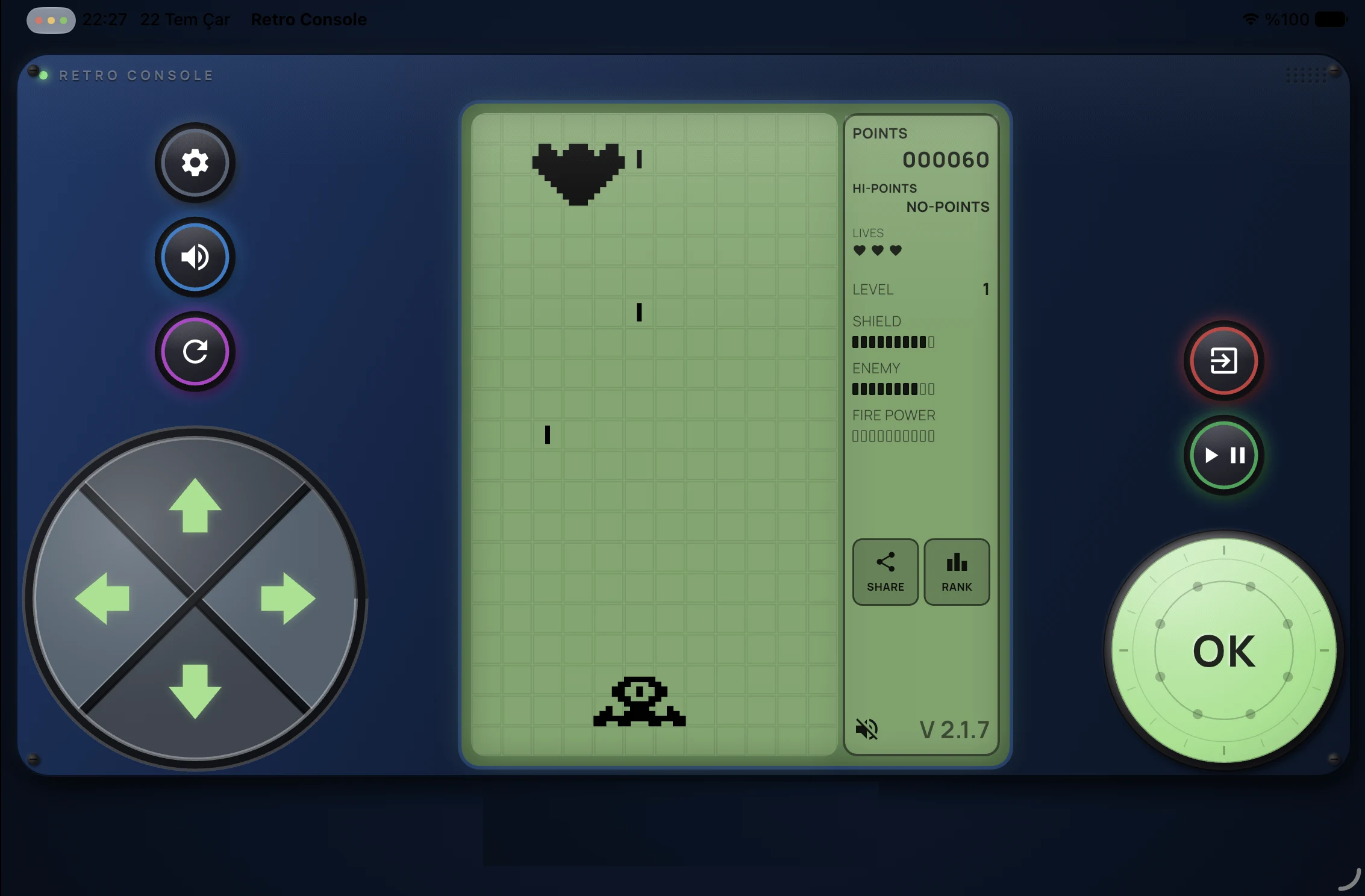 Retro Console screenshot